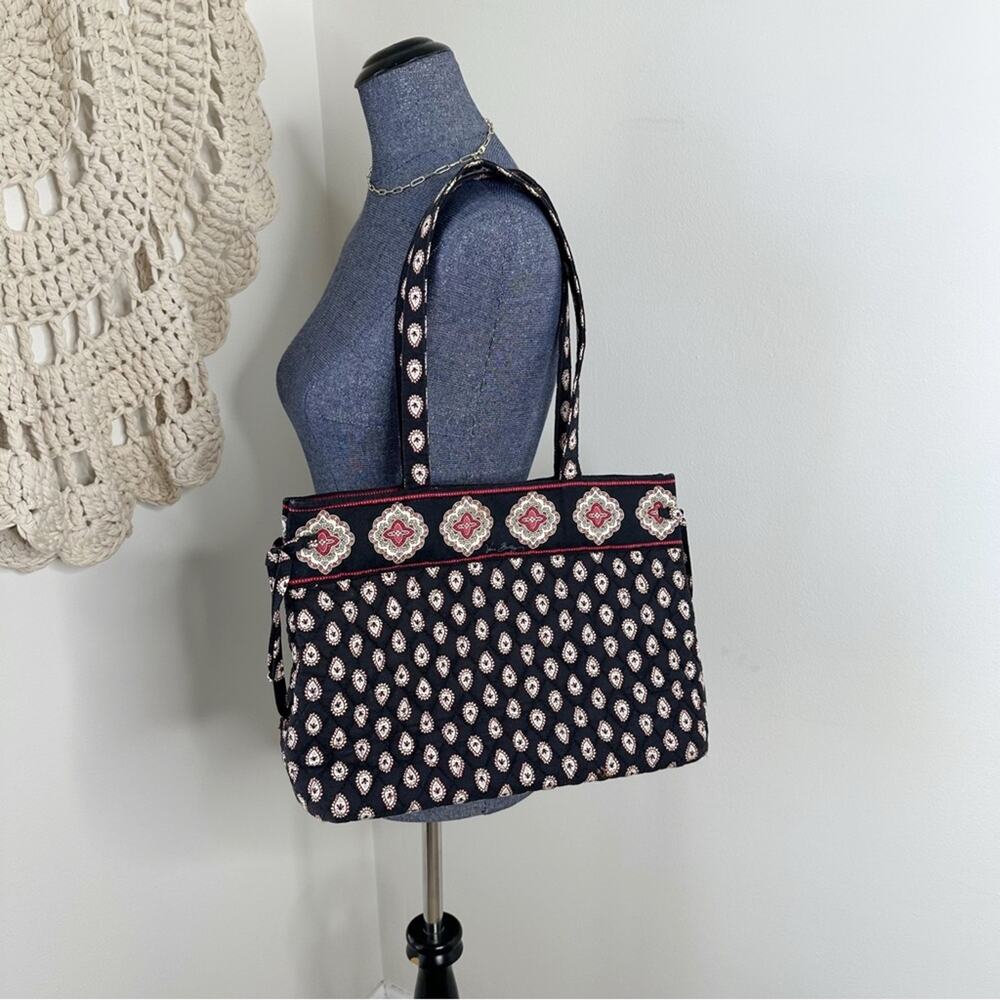 Vera Bradley Classic Black and White Tote Bag
